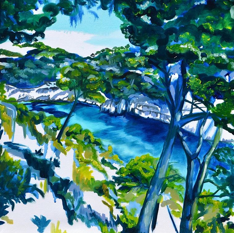 ruth_millington's tweet photo. Researching beautiful landscape paintings of @katerobotham1 - interview/article to come soon! #contemporaryart https://t.co/RUWhrko7RM