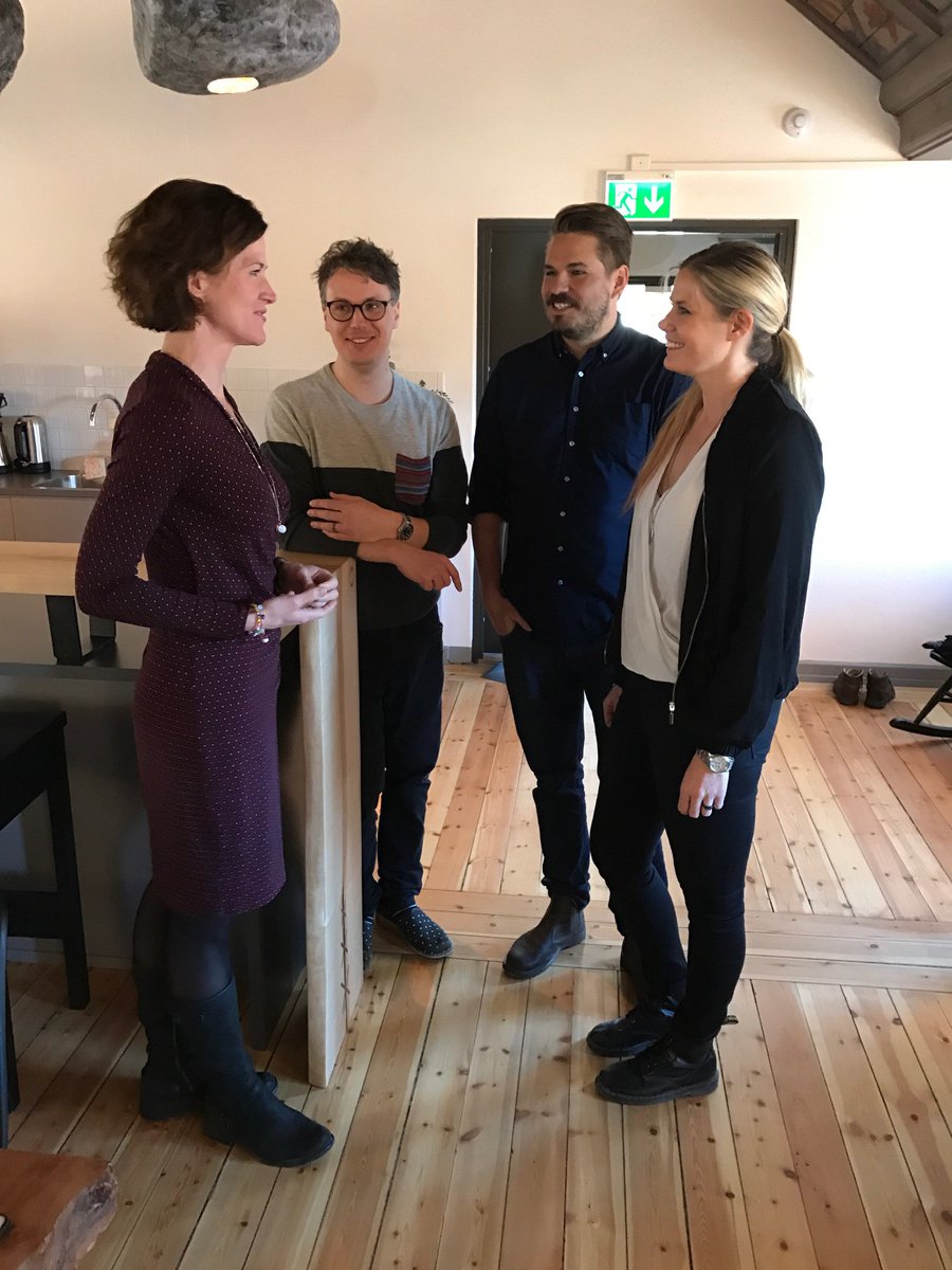 <a href="/HouseBeSweden/">House Be</a> fick besök av #AKB och pratade tillväxt och utmaningar för företagande #housebe #startups