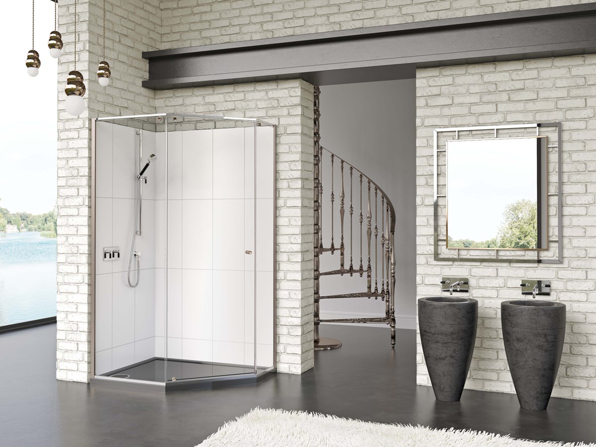 MatkiShowering's tweet image. The Matki-ONE collection is available to order in a relaxed metallic Architectural Bronze finish