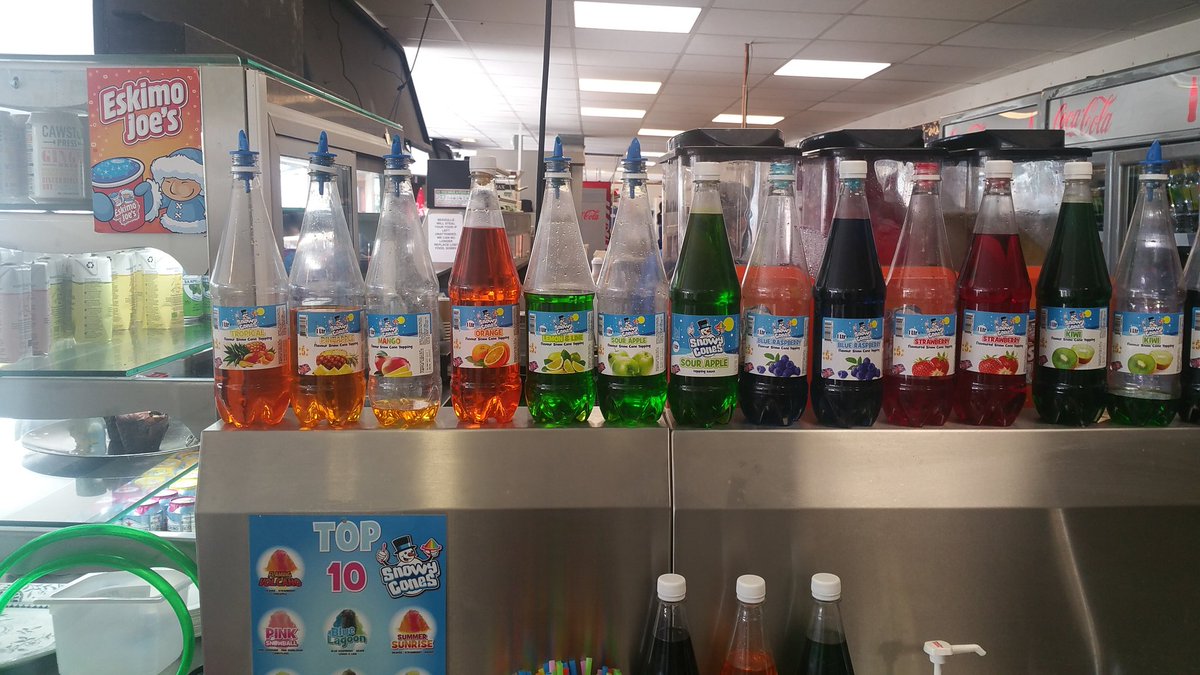 Enjoy a snowy cone (one of the only few retailers in brighton) or Eskimo joe slush