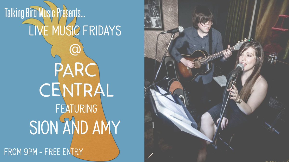 TalkingBirdMu's tweet photo. If you're in Newport, Parc Central is the place to be this evening for Live Music Fridays!  9PM start, free entry. https://t.co/lZpsFVT7JR