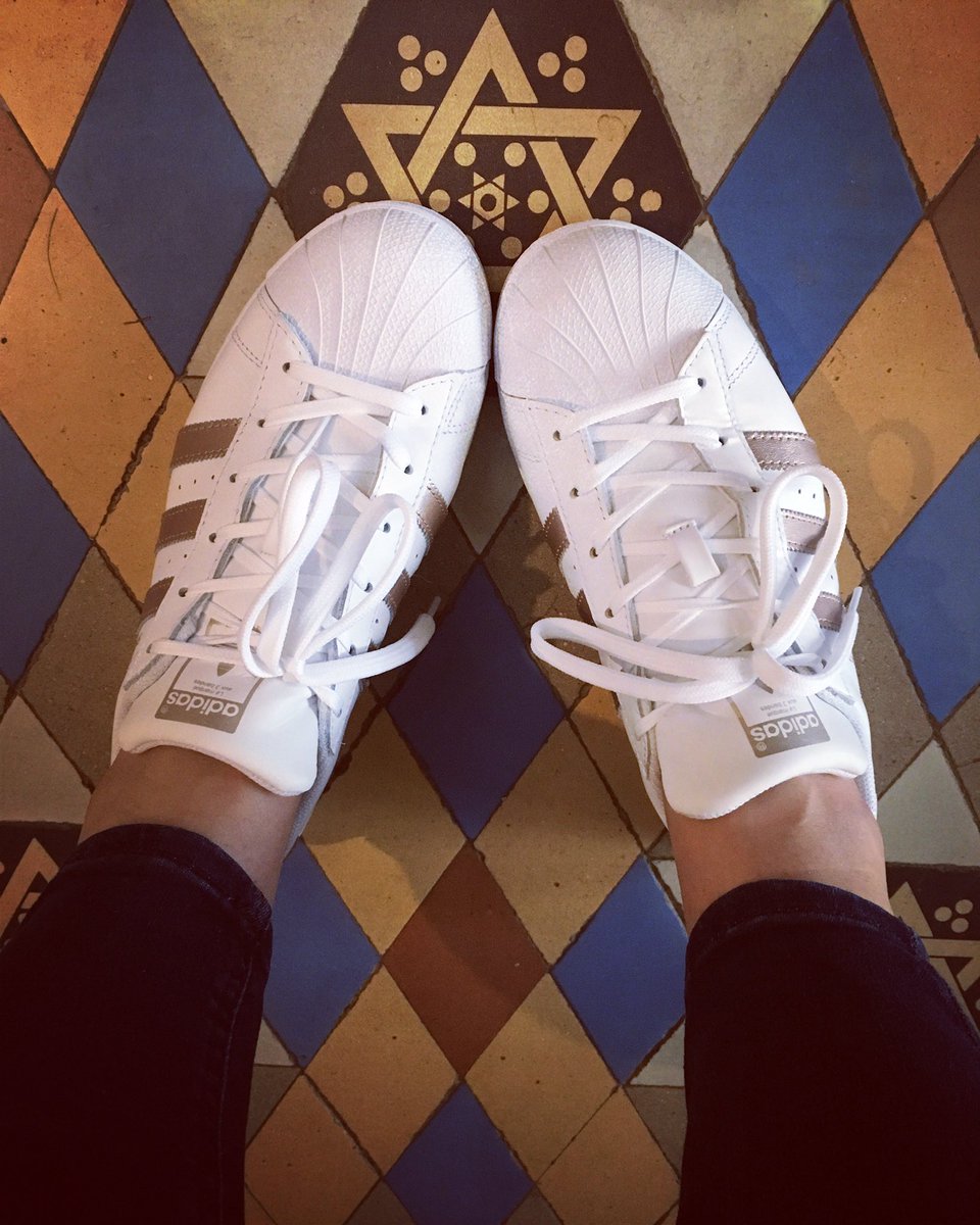 ColbourneSarah's tweet image. When you love your new adidas superstars........