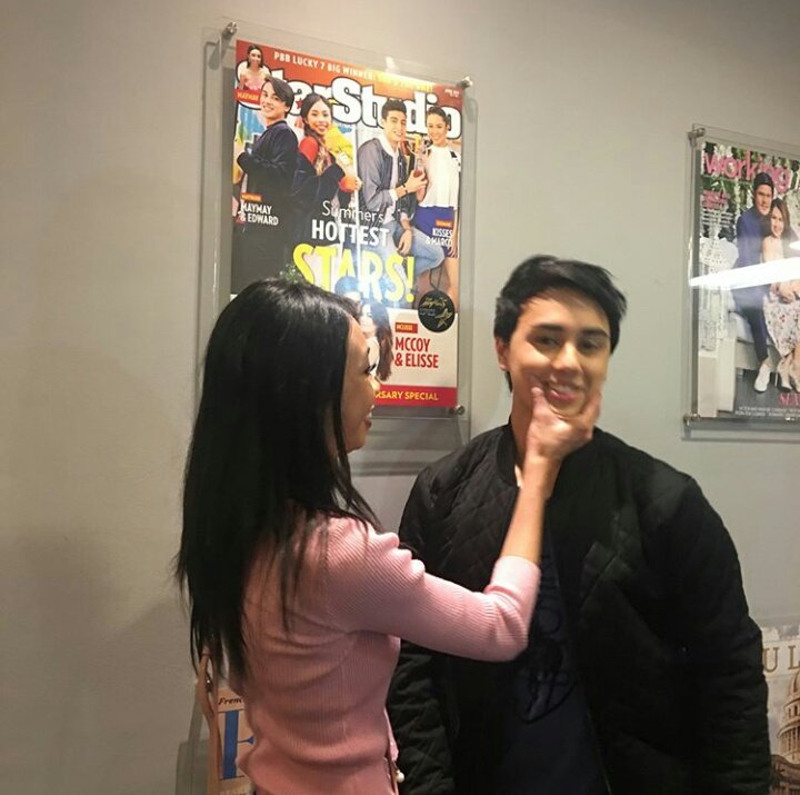 MayWardOfficial's tweet photo. Nanggigil ka na naman, Marydale! Gwapo ba?

#MAYWARDHumblyBlessed https://t.co/XNgw87PSkV