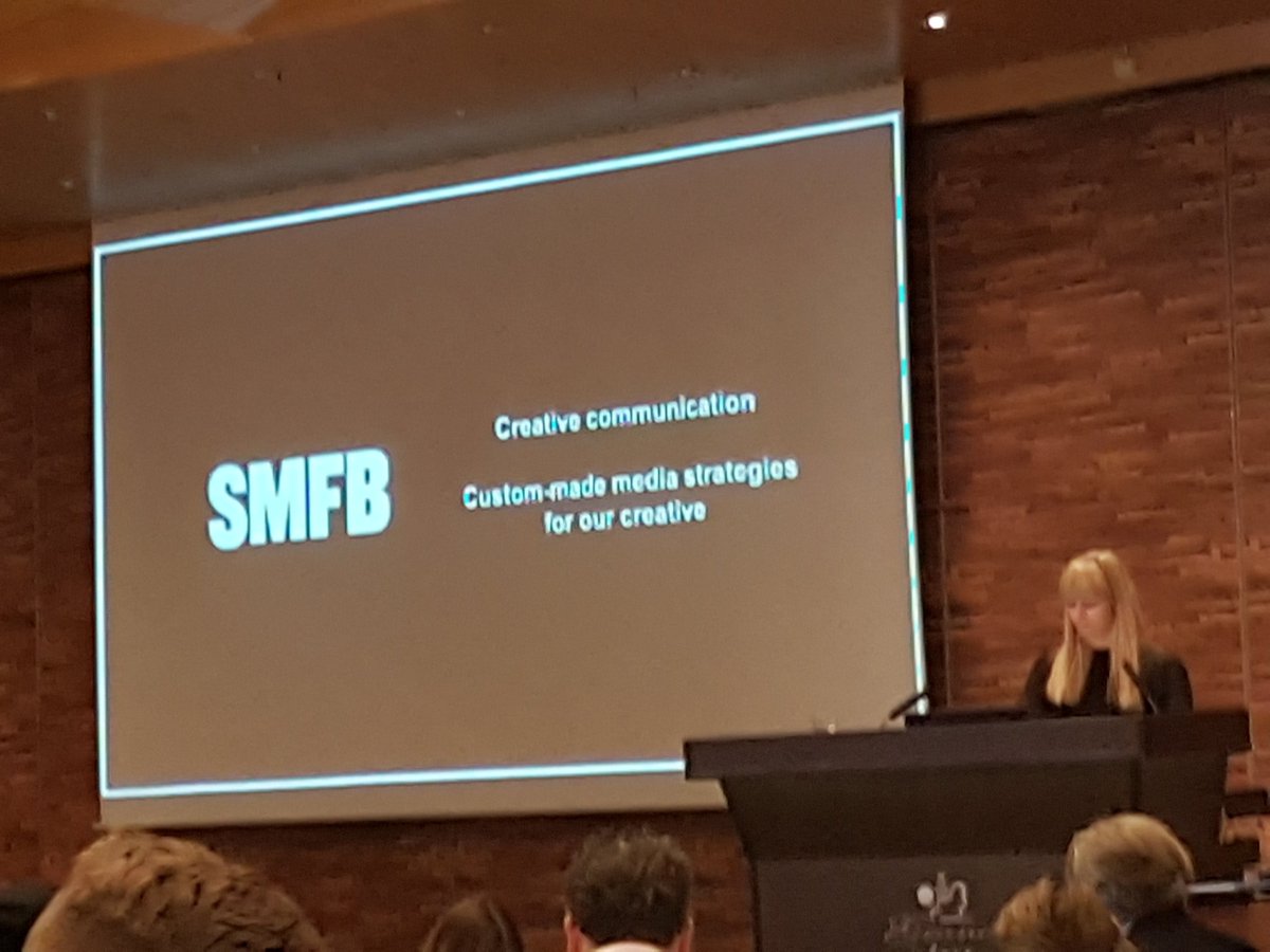 Coffe break over, Kaja Gilje Sekse <a href="/SMFBEngine/">SMFB Engine</a>  talking about content #RIMC17