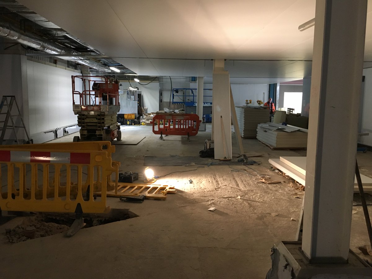 Panellinkltd's tweet photo. Latest photos from our new project at a fish factory! #fish #coldstores https://t.co/tdWkOlNXFt