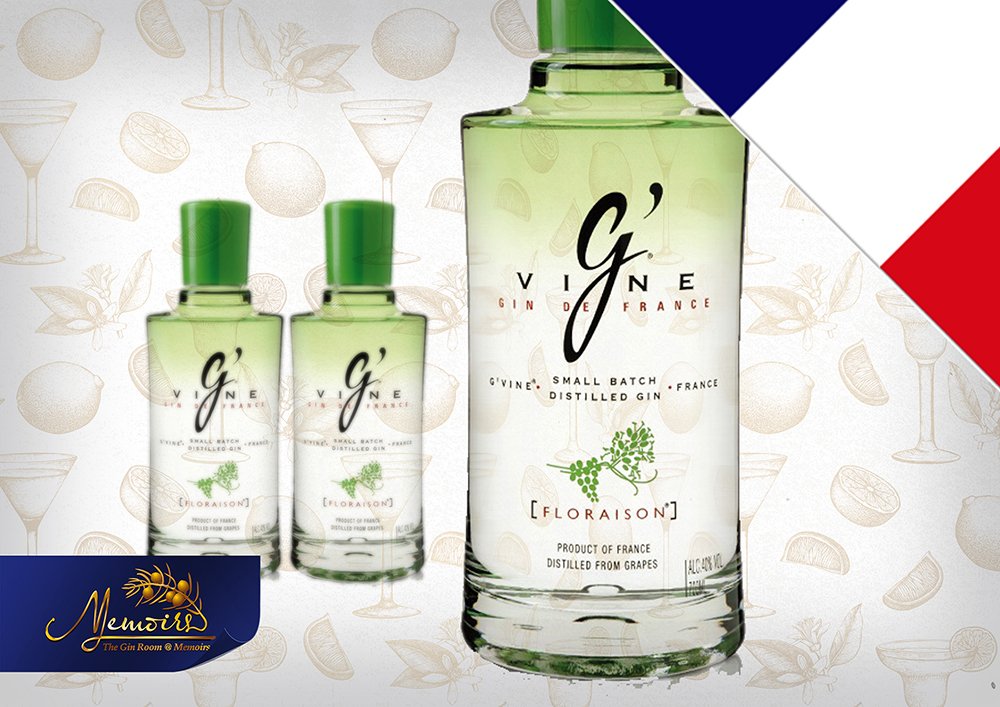 G’Vine is batch distilled using a neutral grape spirit &amp; fresh whole-fruit botanicals in France’s Cognac region more at Gin Room <a href="/MemoirsCol/">Memoirs Colchester</a>