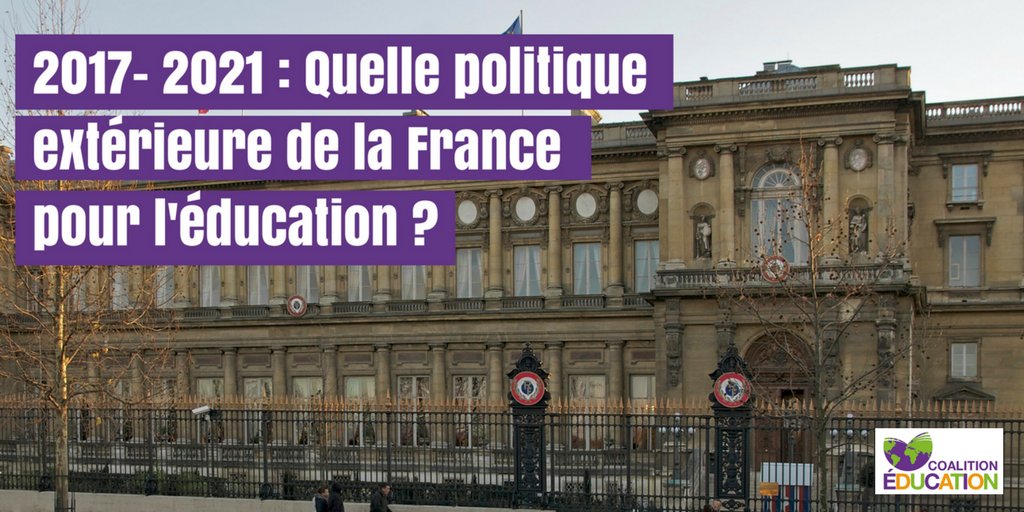 CoalEducation's tweet photo. Bonne nouvelle ! La France publie 1 stratégie ambitieuse pr l’éducation, la formation et l’insertion ds le monde : https://t.co/t69H9kHaEy https://t.co/kcebOfwBAS
