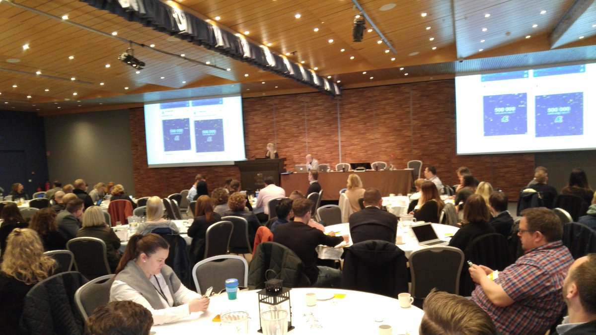 optimizeyourweb's tweet photo. @KajaSekse showing creative tips on media strategy #RIMC17 https://t.co/p5iW5pf0o4