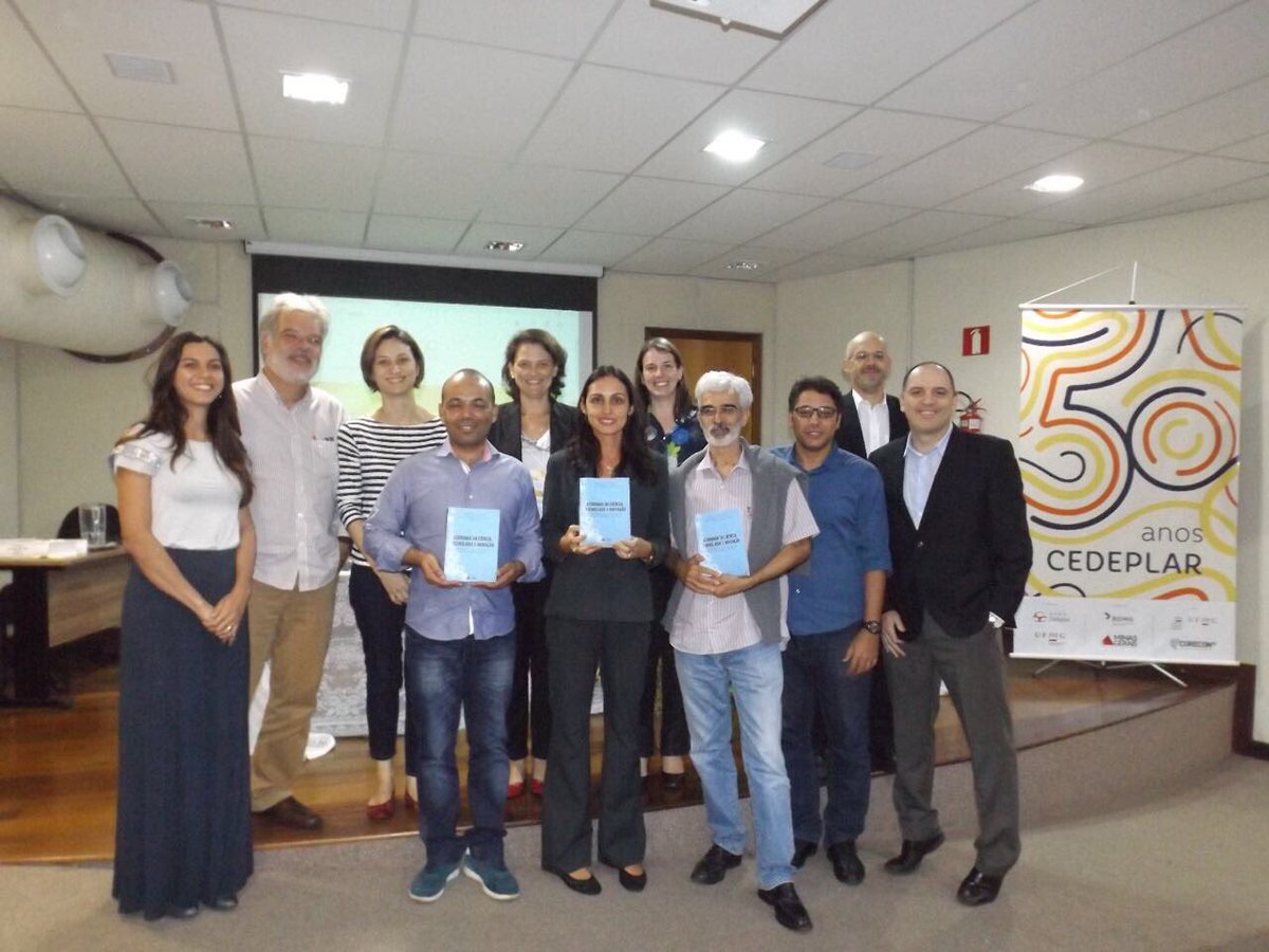 RenatogUnicamp's tweet photo. Book launch Economics of Science &amp; Technology #ufmg #cedeplar in Portuguese https://t.co/G5zddIFXSp