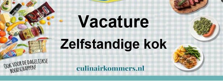 Ben jij, of ken jij de keukenkoning die wij zoeken? Wij zoeken een zelfstandige kok met passie voor het vak. culinairkommers.nl/werken-bij-cul…
