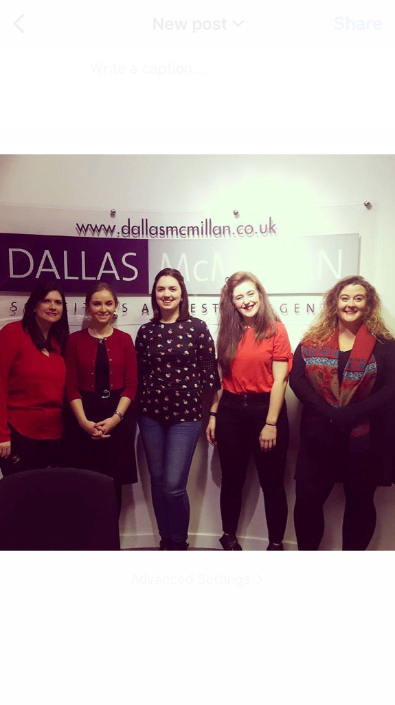 Our wonderful Charity Team of Louise, <a href="/DMvanessaoc/">Vanessa O'Connor</a> Jenna, Shannen and <a href="/RachelSGDM/">Rachel Stubbs-Gorman</a> @CancerSuppScot