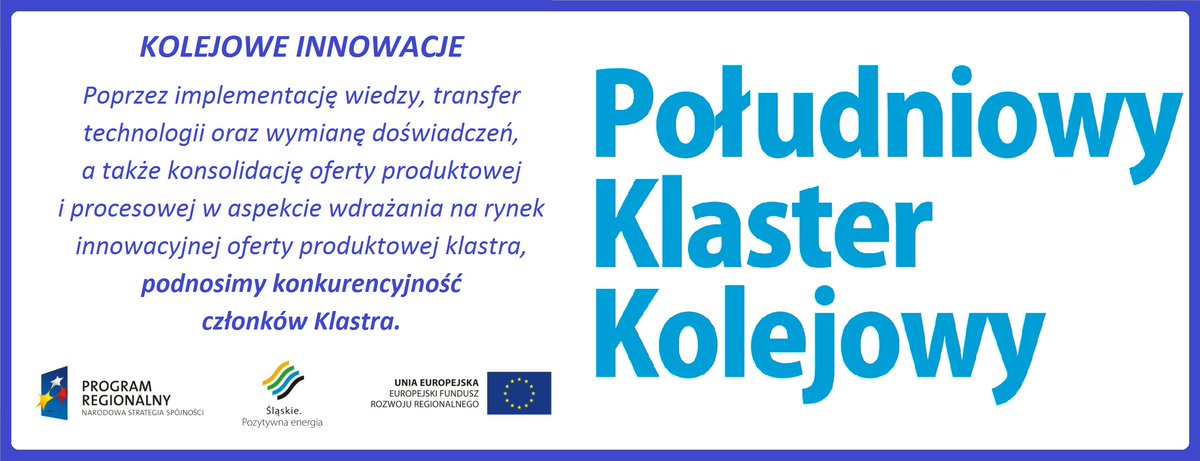 Jeśli jesteś zainteresowany współpracą napisz do nas!
 biuro@klasterkolejowy.com.pl
 #innowacje #klaster #kolej