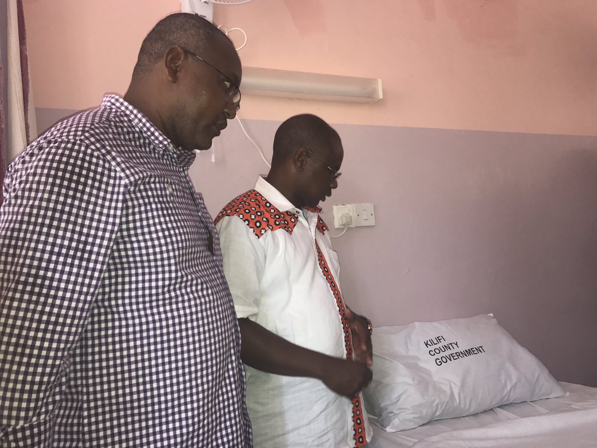 HonAmasonKingi's tweet image. Huge relief to the women of Kambe Ribe Ward as I officially opened the Lenga Dispensary Maternity Unit #fruitsofdevolution #kilificounty