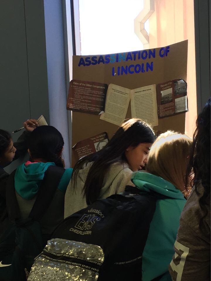 kdherrer's tweet photo. CSI Investigation of Lincoln's Assassination @EctorEagles 8th SS. #MLEM17 #ectortlapirate #ectransform https://t.co/IFS08FJG4I