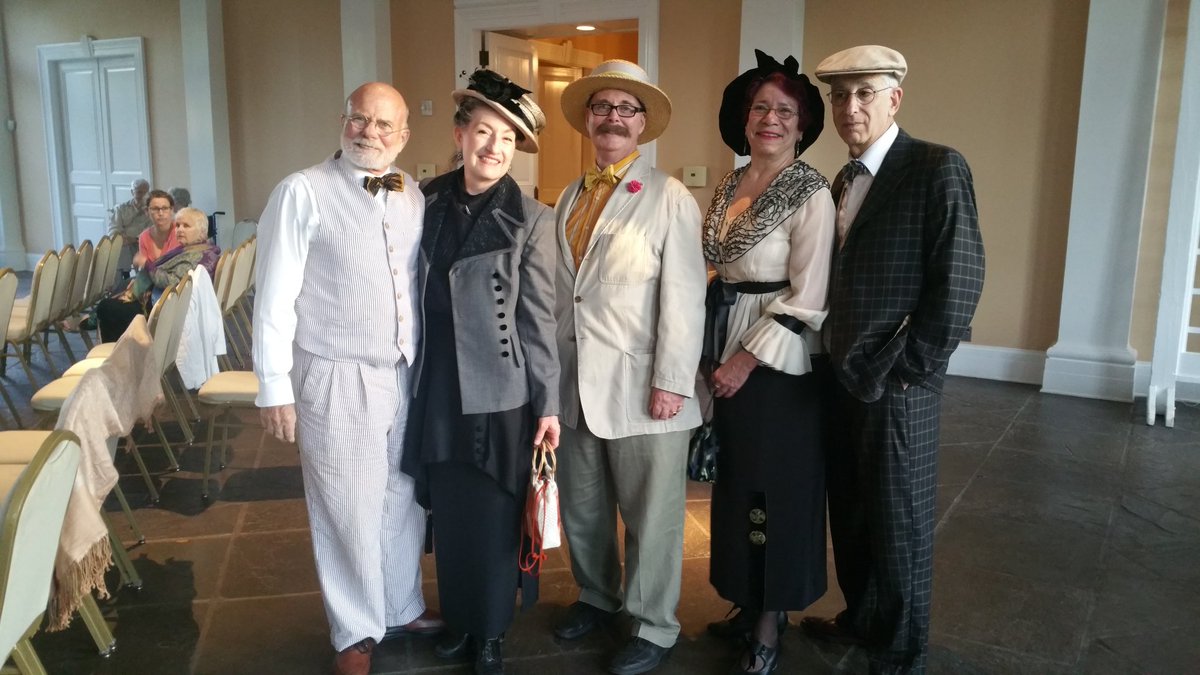 nolaragfest's tweet photo. Vintage dancers at The New Orleans Ragtime Festival last night.Tonight is Orange Kellin at @ Luthjen's. https://t.co/CwFIMZtgBD