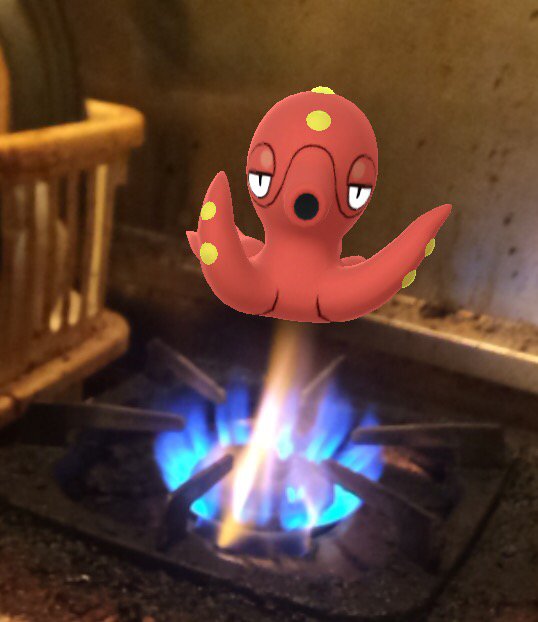MAMBO_XG's tweet photo. Cooking #PokemonGoPhoto https://t.co/kyHF192sQT