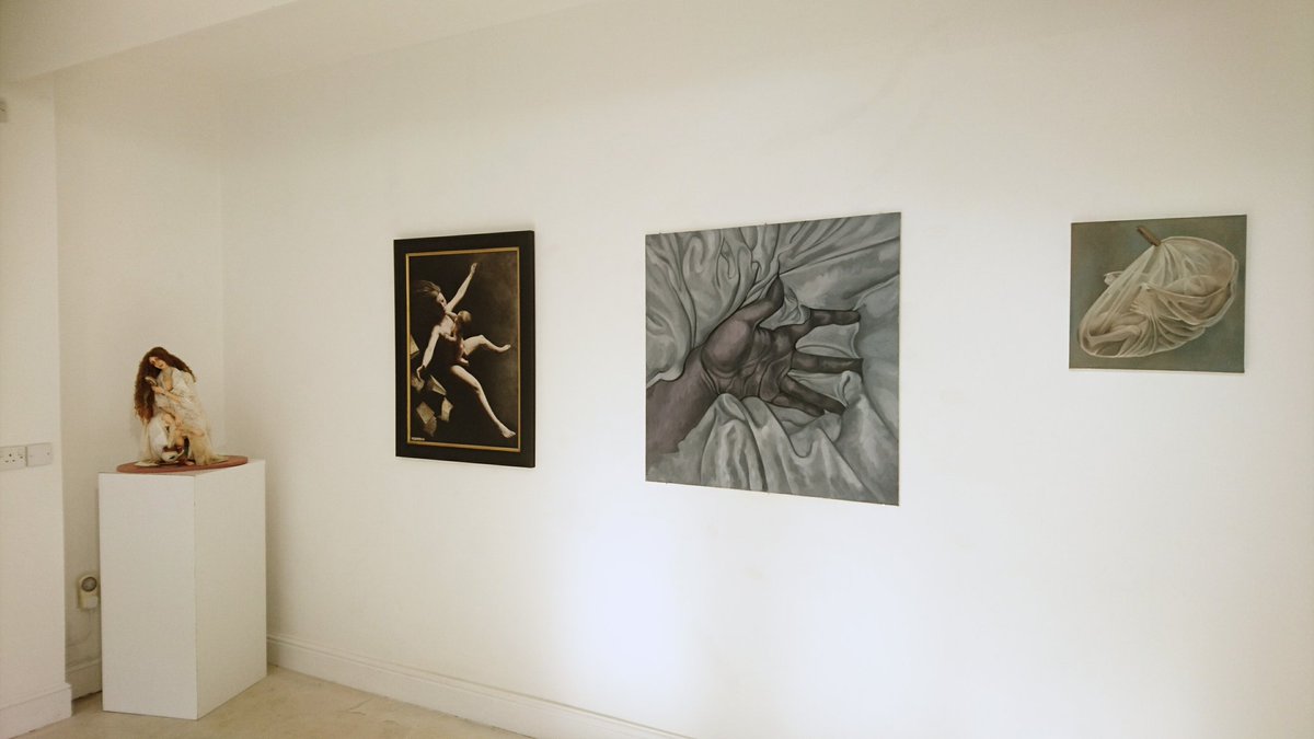 Today is the last day of PAINT BODY PAINT #exhibition, we are open until 6 pm at Nunns Yard on St Augustines street NR3 3BY #Norwich