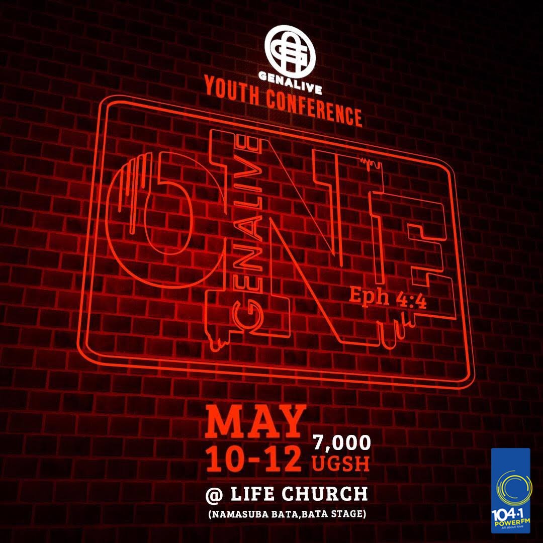 powerfmuganda's tweet photo. Save the date
@LifeChurchUg's #GenALive Conference is back!!!! https://t.co/Xi3kS0tJDa