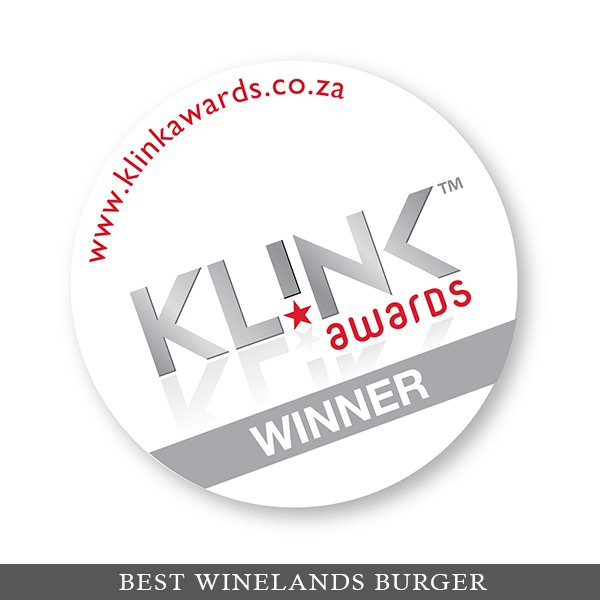 Our #RedLeafBistro has won BEST WINELANDS BURGER at the 2016/2017 #KlinkAwards presented by #WineTourismSouthAfrica- ow.ly/4eqw30aqAFY