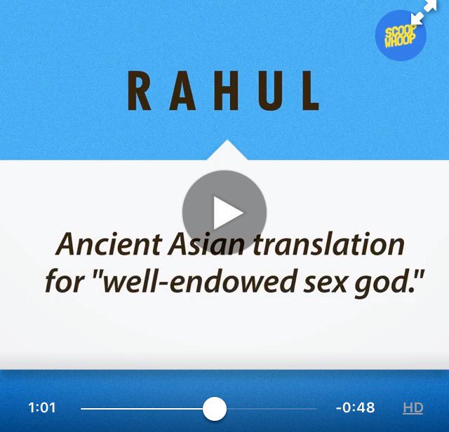im_viku's tweet photo. @RahulDravidFC @klrahul11 ,ever wondered what RAHUL really means? 
Look what I found 😂 https://t.co/x3cdsaTLu3
