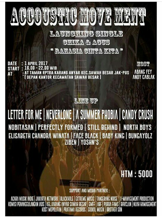 band_neverlone's tweet photo. Besok malam bertemu di Taman RPTRA Karang Anyar Kec.Sawah Besar, Jakarta Pusat | Info : @acaramusikindie 

#neverlone #neverlonefriendship https://t.co/XGoUwq1ruH
