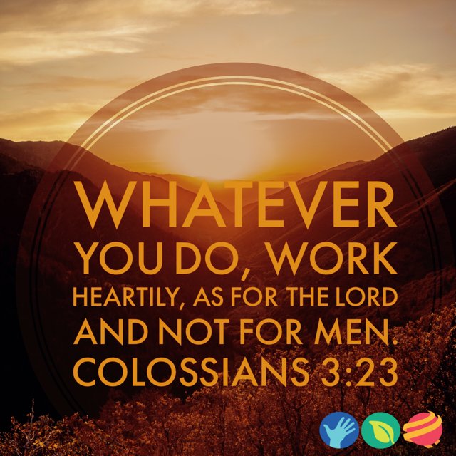 NorthparkBapt's tweet photo. Work hard and do your best as if you are working for the Lord. After all, as a believer, you are representing Him. #springtrainingseries https://t.co/qP2DMmKPML