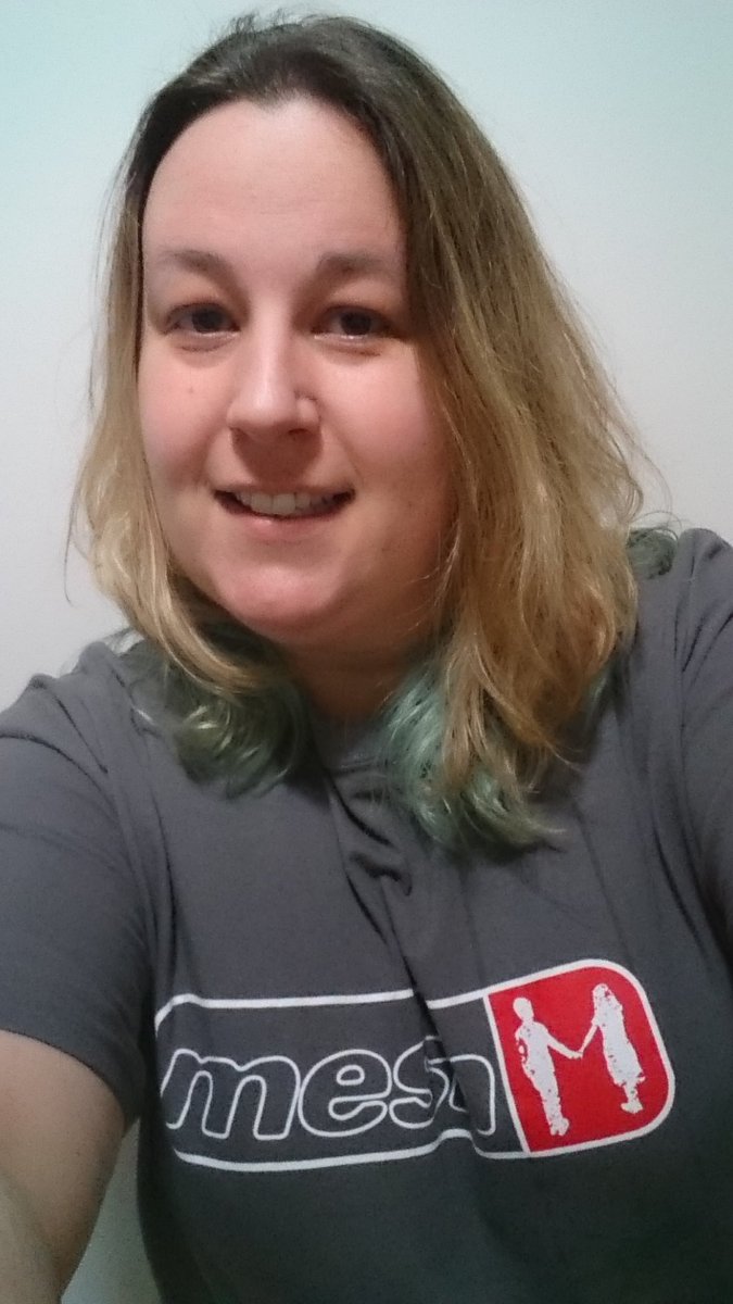 JaneCragg's tweet photo. Doing my bit for my favourite band ever! :D #wearameshtshirtday2017 https://t.co/4RlxTIYb9a