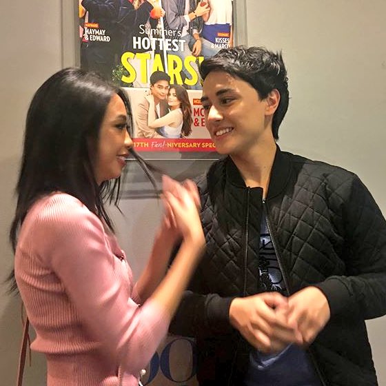 ofcedwardbarber's tweet photo. Baby boy bakit kasi ganyan ka makatingin at makangiti kay Marydale! Jusko ako namamatay sa kilig eh. Pano pa si MM. 

#MAYWARDHumblyBlessed https://t.co/M4jzZxrwqM