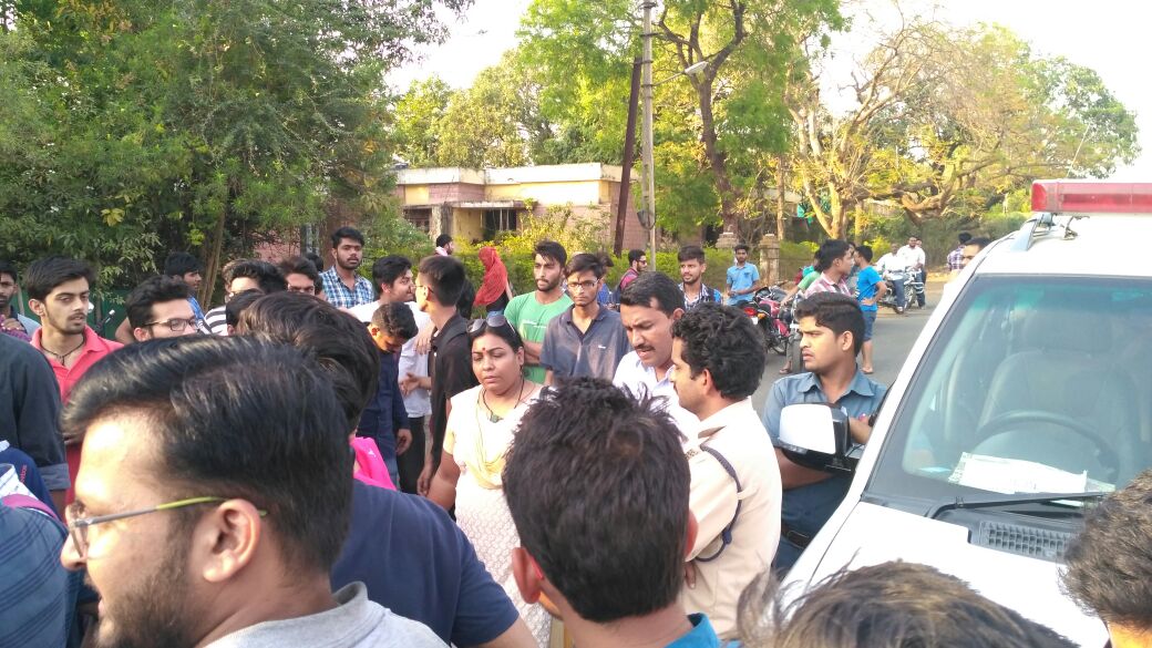 #NITB_INJUSTICE
Chaos! Administration still not showing up!
<a href="/HRDMinistry/">The Students Circle ➐</a> <a href="/PMOIndia/">PMO India</a> <a href="/PrakashJavdekar/">Prakash Javadekar</a> <a href="/htTweets/">Hindustan Times</a> <a href="/IndiaToday/">IndiaToday</a> <a href="/aajtak/">AajTak</a> <a href="/TimesNow/">TIMES NOW</a>