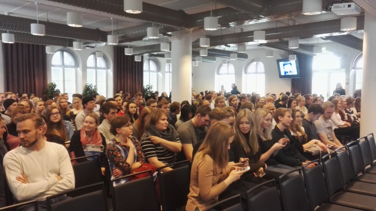 Vaasa_ES's tweet photo. Here we go! Getting pumped up to welcome our speaker for tonight's #VESTalks — @rikurantala! https://t.co/8Zf1fJEwOw