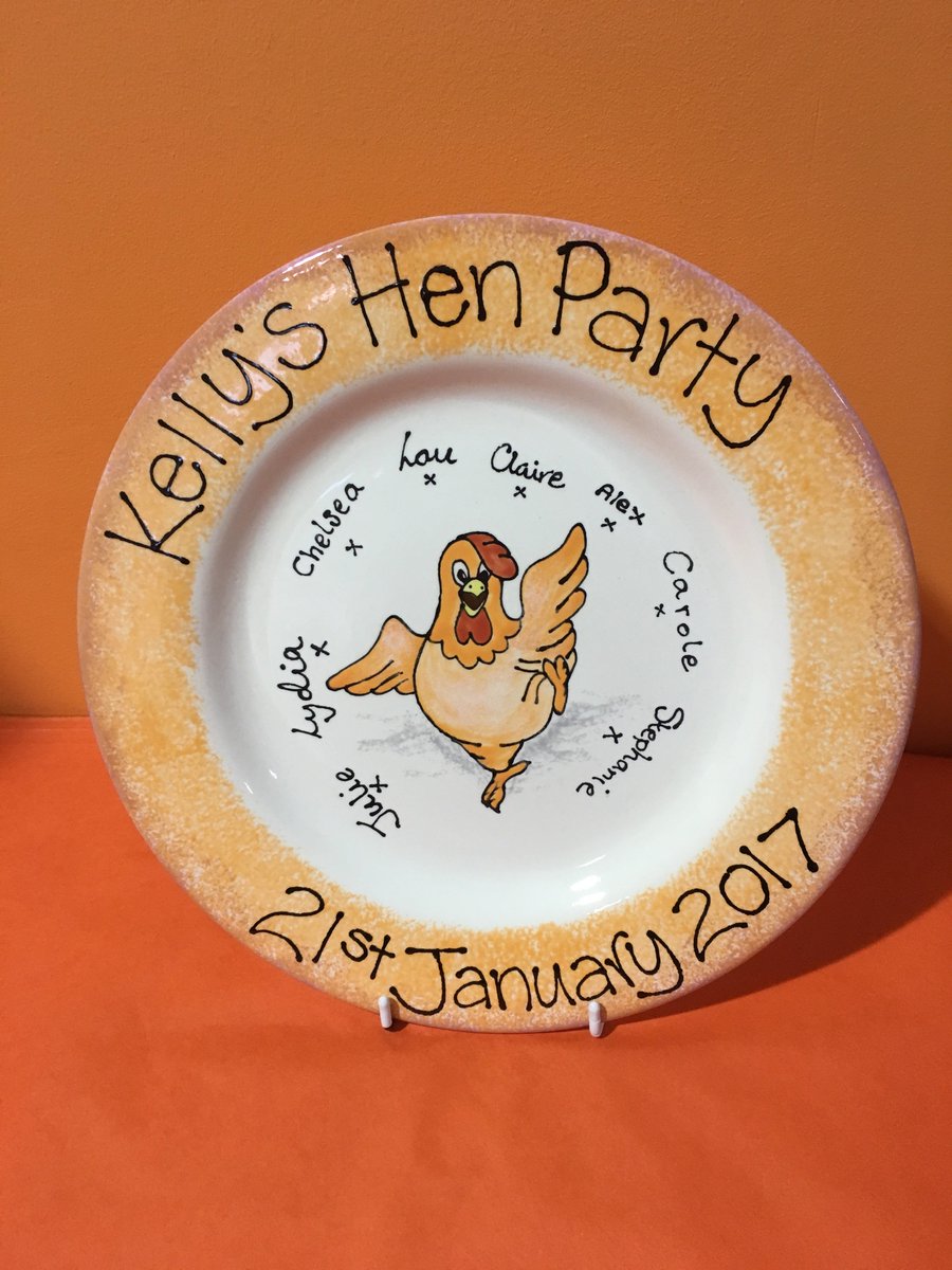 AllFiredUpCafe's tweet photo. Looking for something #fun, different and a little quirky for your #HenParty? Try a pottery #painting experience at #AllFiredUpBmth. https://t.co/ccDHTAJ2AH