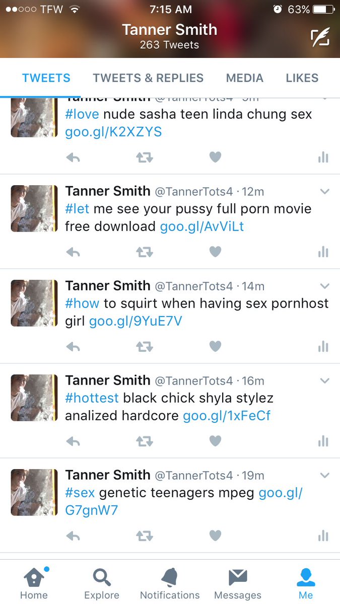 RapSmith4's tweet photo. Well whoever did this is really mature. Sorry bout that but someone got into my Twitter https://t.co/qleRuQxWUB