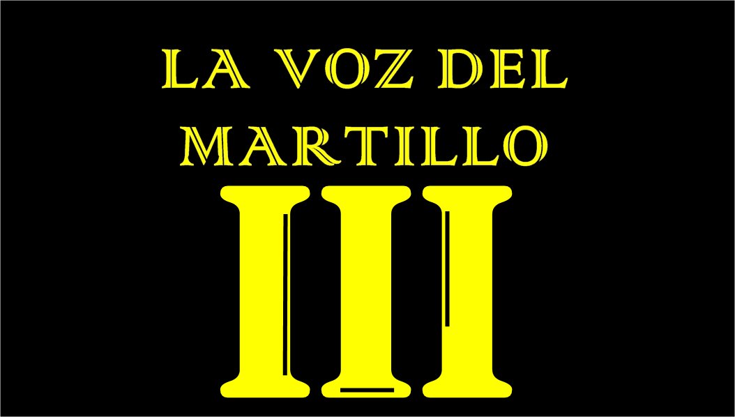 ¿Estáis puestos? Lo prometido es deuda, aquí tenéis #LaVozDelMartillo3 (Blog, vídeo completo: bit.ly/2oGb4mw)