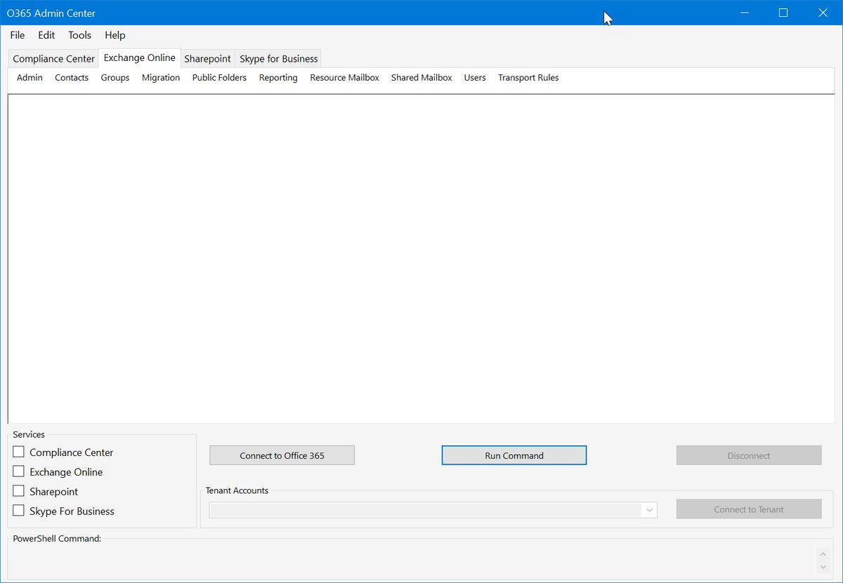O365 Admin Center tweet media