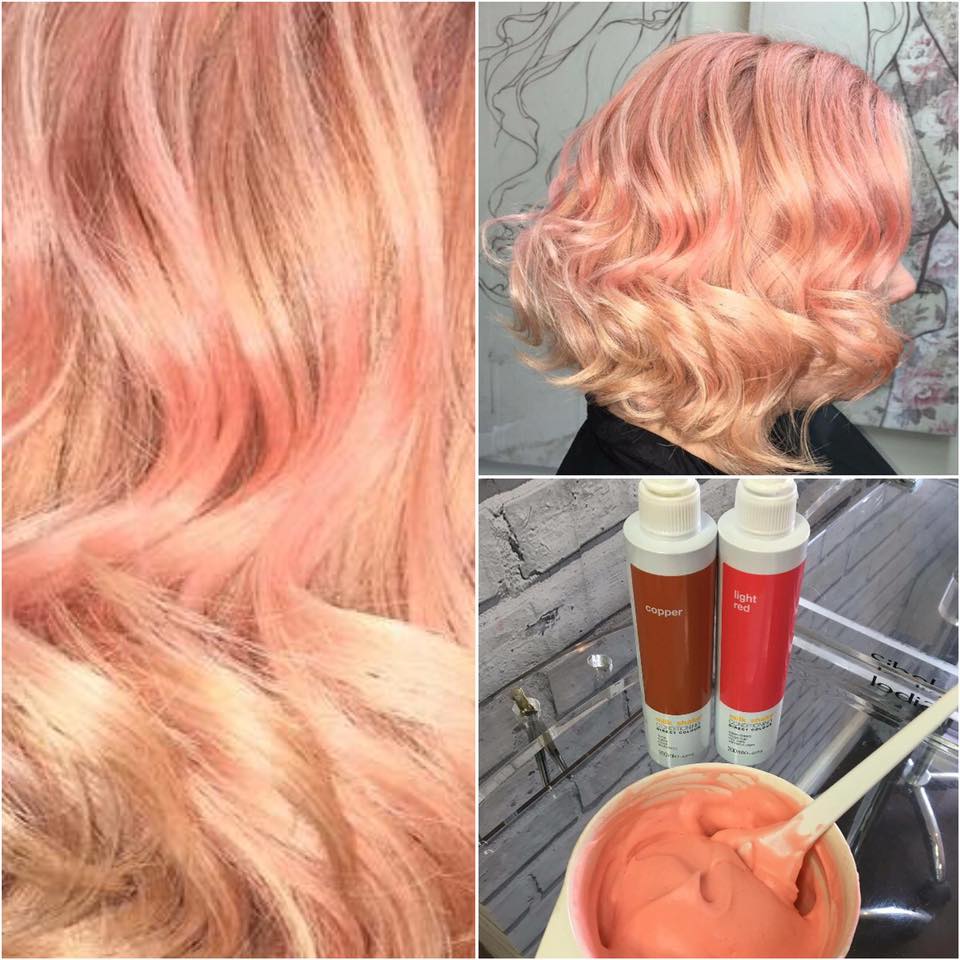 milkshakehairuk's tweet photo. Peachy perfect : #milk_shake #directcolour @pengillyshelley https://t.co/ZWL0gbnCDh