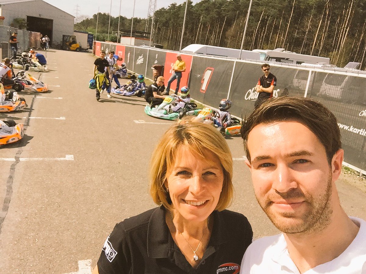rgmmc's tweet photo. Your presenting team this weekend in Genk are @jenwademedia &amp; @Matt_Suckling who'll also be on commentary, looks like they're working hard! https://t.co/ly0TuAEBmR