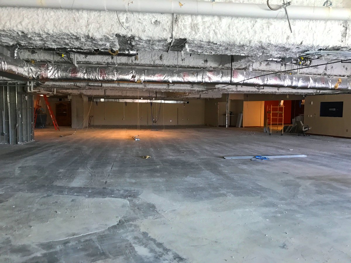 ClementsElec's tweet image. Update on the @ClemsonTigers West Endzone Renovation. Completely gutted and time to rough in this future space.