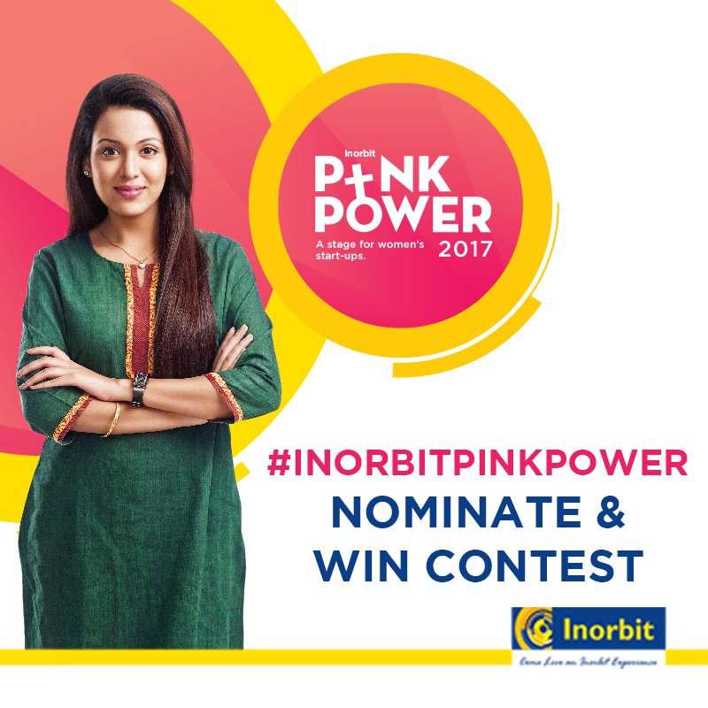 InorbitMall's tweet photo. Do you know a woman who owns a business? Nominate her as a “Power Woman” using #InorbitPinkPower &amp; get a chance to win awesome vouchers! https://t.co/8PUtYaODDu
