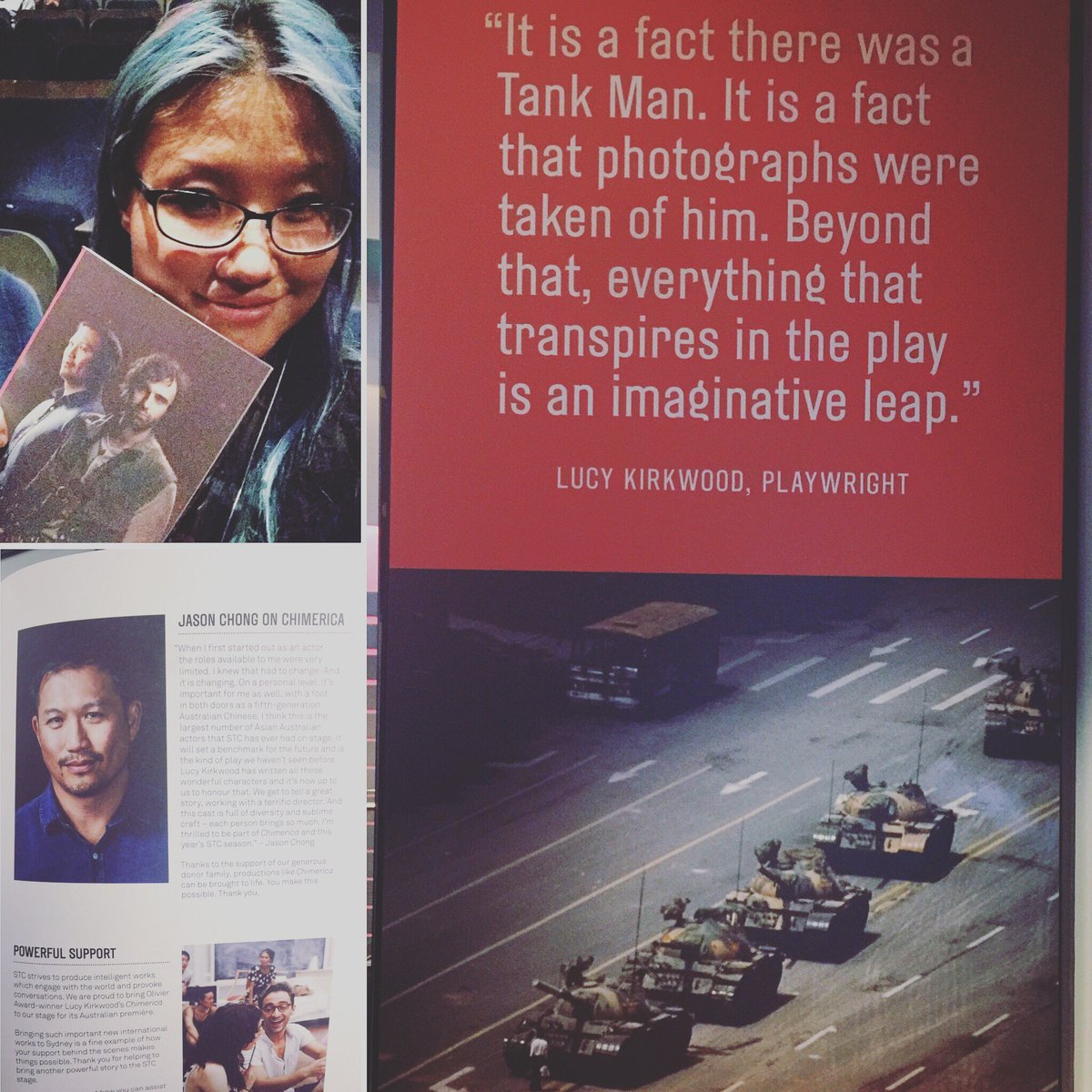 cristalbeam's tweet photo. #chimerica - an amazing #play by Lucy Kirkwood! Finally some key roles for #Asian actors! @SydneyTheatreCo #diversity #stcchimerica #theatre https://t.co/cxxfD6C7oh