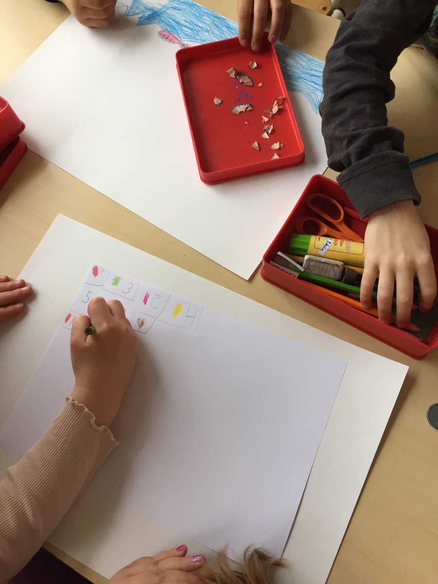 JeanetteArvid's tweet photo. Problemlösning - man kan tänka och räkna på många olika sätt... 😉 #förskoleklass #fklass #Villanskolan #malyft https://t.co/NIsuLrmqJO