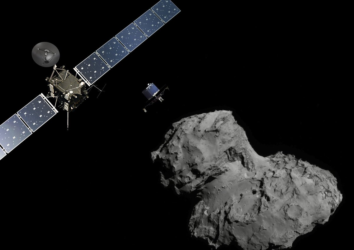 ESA_History's tweet photo. In Amsterdam next week? Talk on @ESA_Rosetta at @IstitutoAdam (in English) by #ESA's Dr Fabio Favata. More: https://t.co/KBatoTALmo @ESA_nl https://t.co/fYujcylg6I