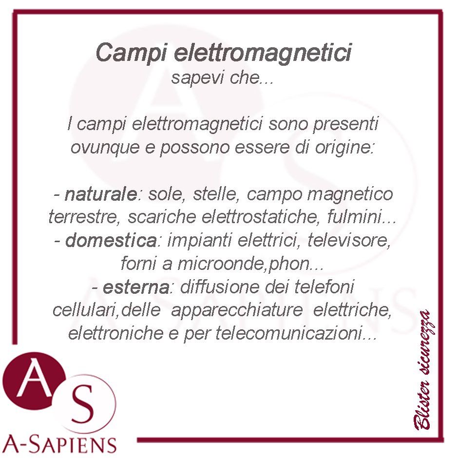 SicurezzaFuturo's tweet photo. Lo sai che siamo circondati ovunque da #campielettromagnetici? Attenzione in casa, al lavoro e all'aria aperta. #sicurezza https://t.co/4jj8l1uCOJ