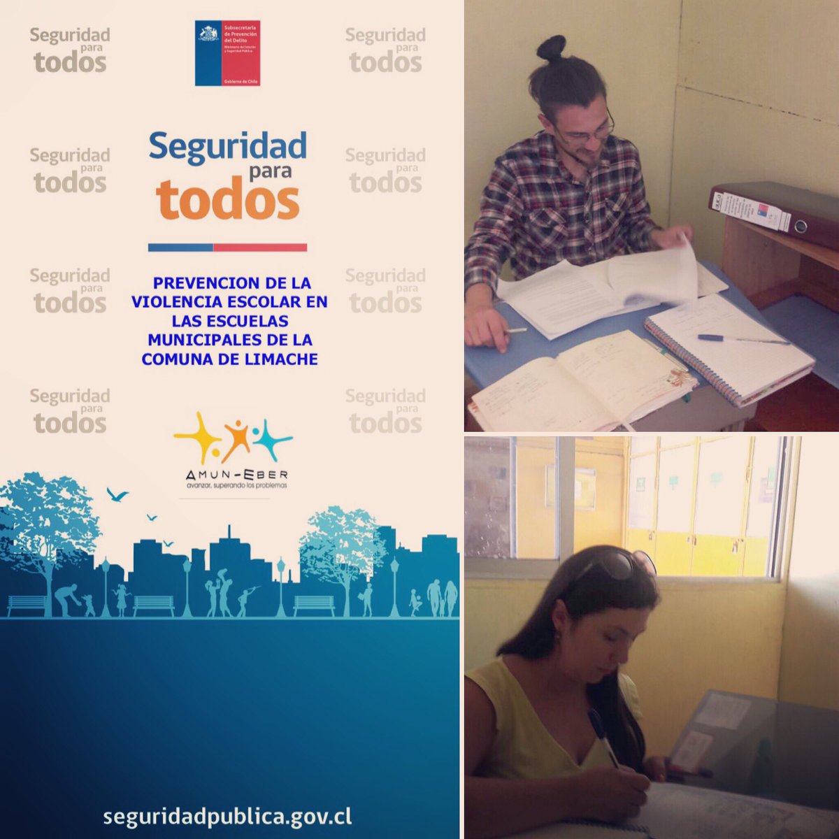 ONGAmunEber's tweet photo. ¡Amigos! Ya estamos en la comuna de Limache, con nuestro Proyecto "Prevención de la Violencia Escolar". #ONGAmunEber https://t.co/JTN1R61b8L