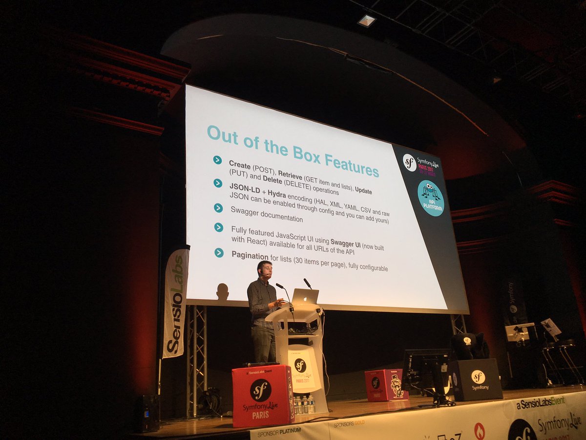 hhamon's tweet image. .@ApiPlatform makes #FOSRestBundle so outdated to me ^^  #symfony_live