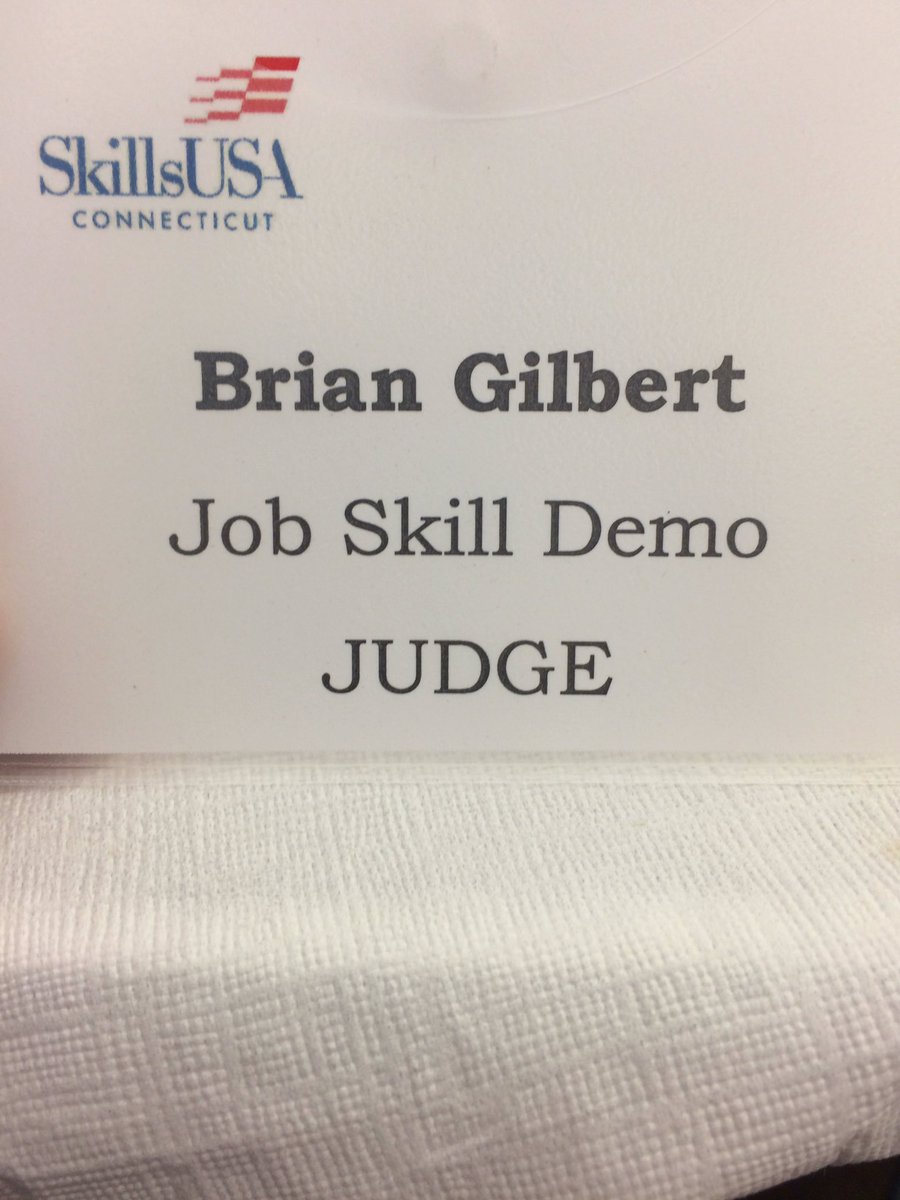 MrGilbertAP's tweet photo. Great day!  Honored to be a small part of the @SkillsUSA competition. Best of luck to our @WrightTechHS competitors. #SkillsUSA #IamCTE https://t.co/KGHz4mL4Ib