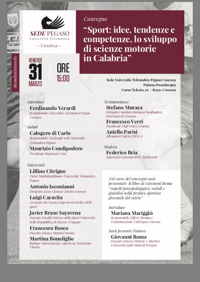 nelloparisi's tweet photo. @FedericoBria @unipegaso_it #esperienza #bellissima https://t.co/kctGN74Vhw