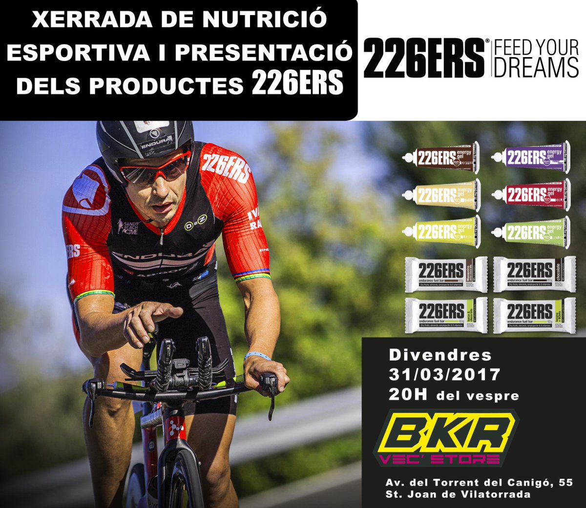 sportmed_es's tweet photo. Ultimando los preparativos para la charla de nutrición deportiva y la presentación de productos @226ERS en #BKRVecStore. #FEEDYOURDREAMS https://t.co/PE2HPWVRjT