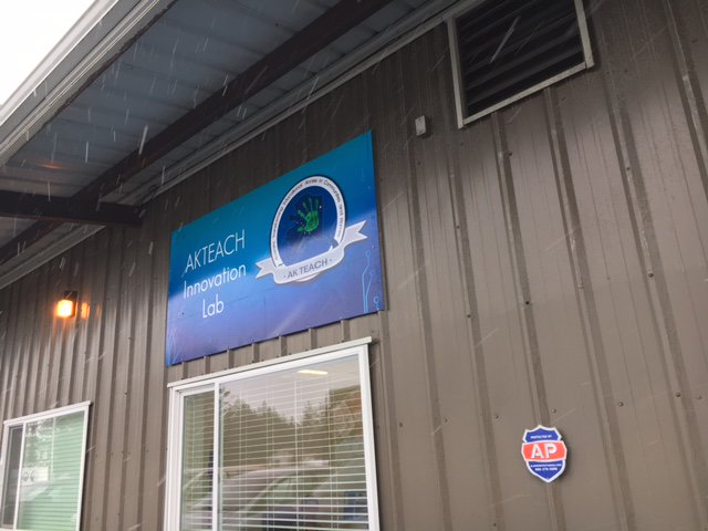 AKTEACH_Program's tweet photo. #akteach Our new signs at our new location went up this week! https://t.co/Bl0KNnXui3