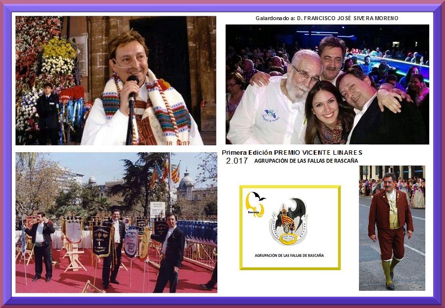 EXALTACIÓN FALLERAS MAYORES 2.017 RASCAÑA.
Sábado 1 abril, a las 19:h. Después del acto cena y fiesta de celebración. En Noches de Bohemia