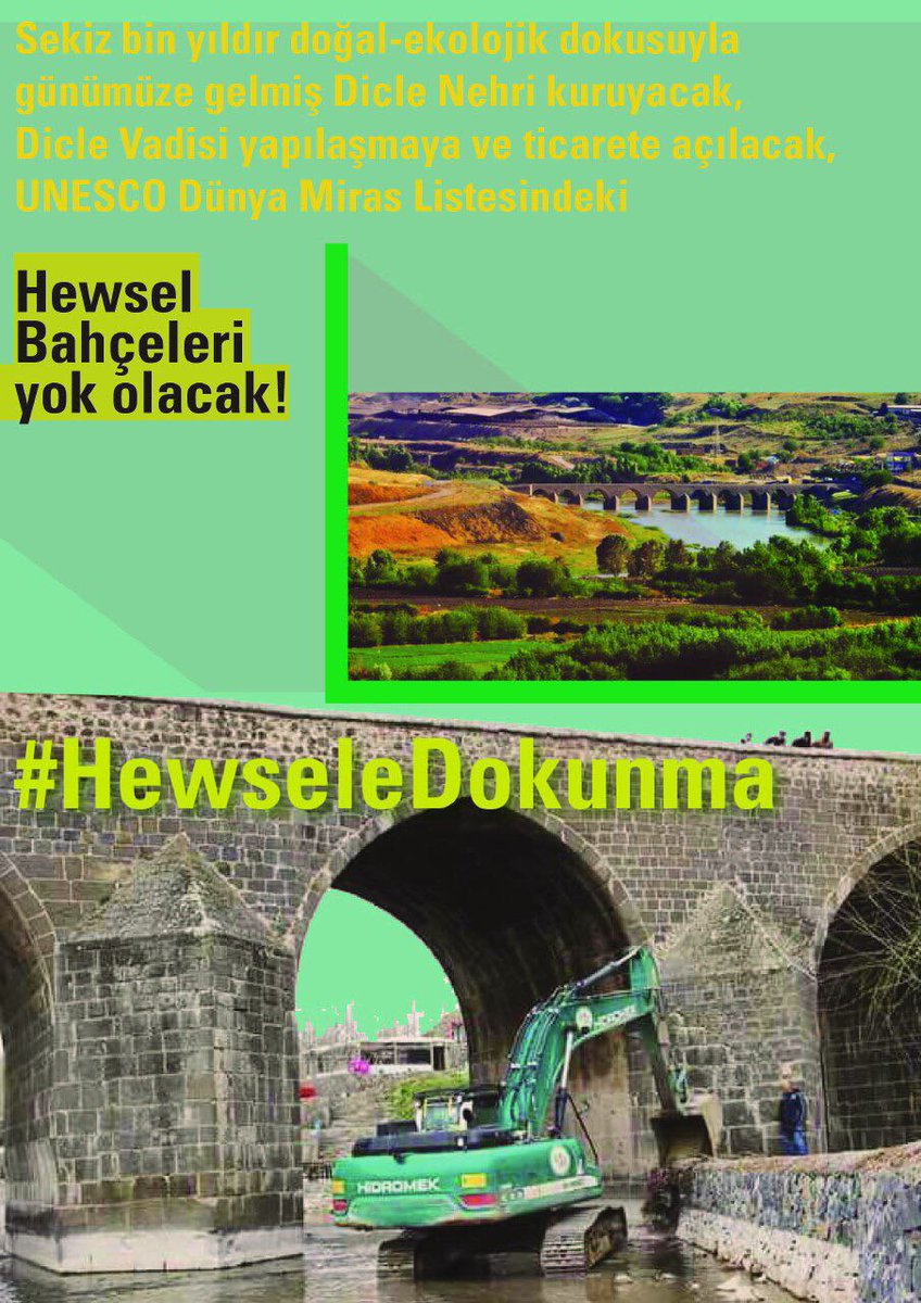 ekolojihareketi's tweet photo. Hewsel dîrok e!
#HewseleDokunma https://t.co/BMY3JTkRgy